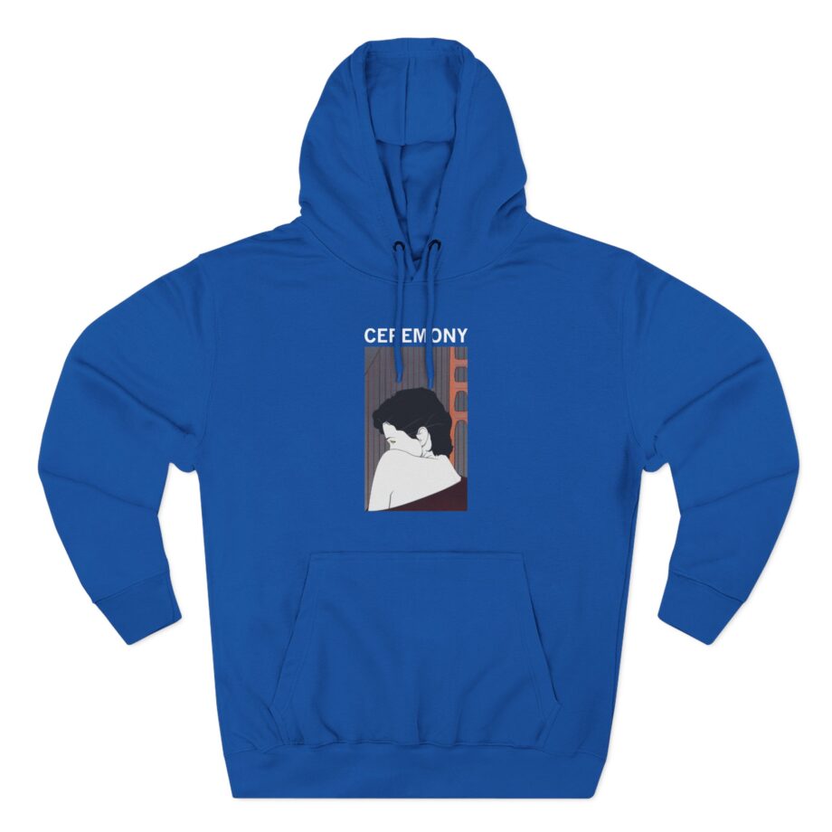 Ceremony Nagel Violence Three-Panel Fleece Hoodie