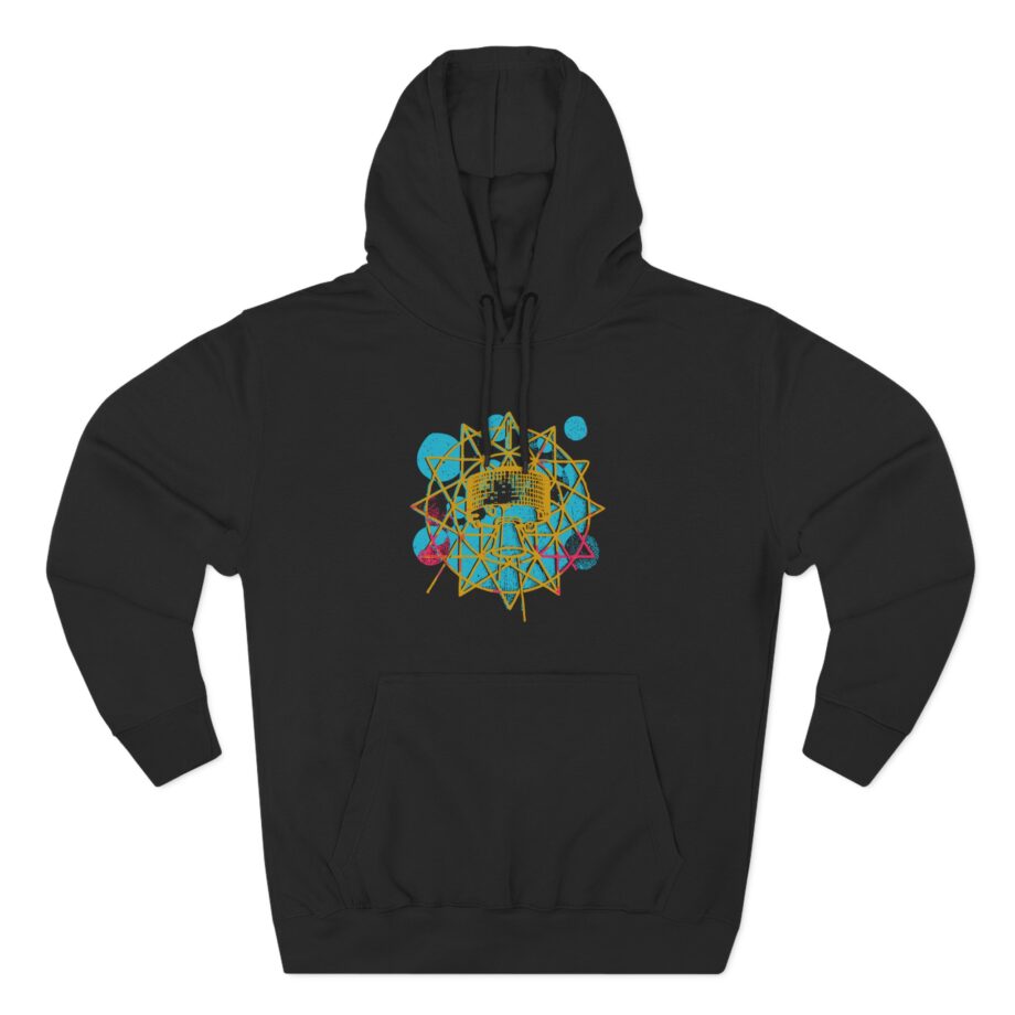 Cave in Mashup Three-Panel Fleece Hoodie