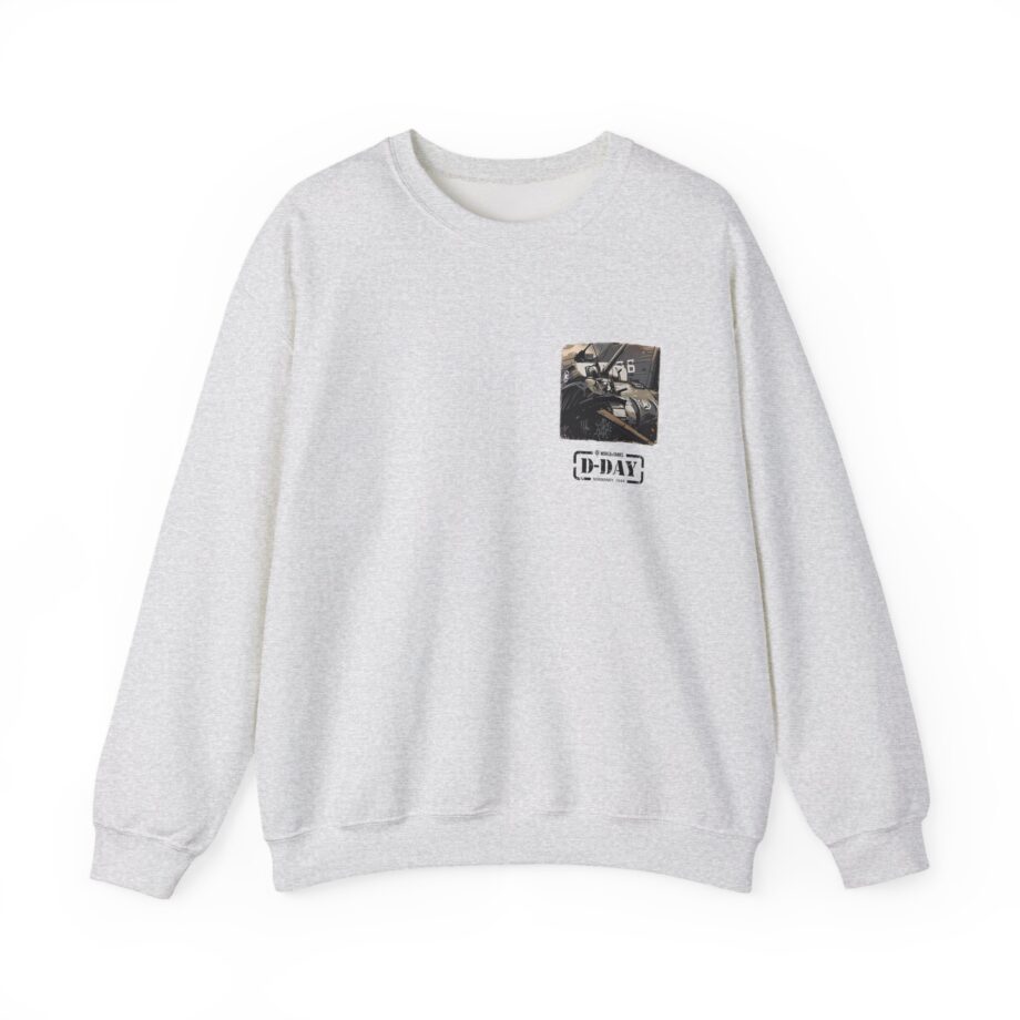 World of Tank Wot D-day Fury Storm Unisex Heavy Blend™ Crewneck Sweatshirt