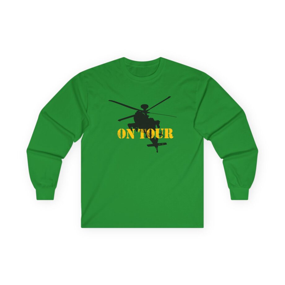 Toby Keith American Soldier Helicopter Unisex Ultra Cotton Long Sleeve Tee
