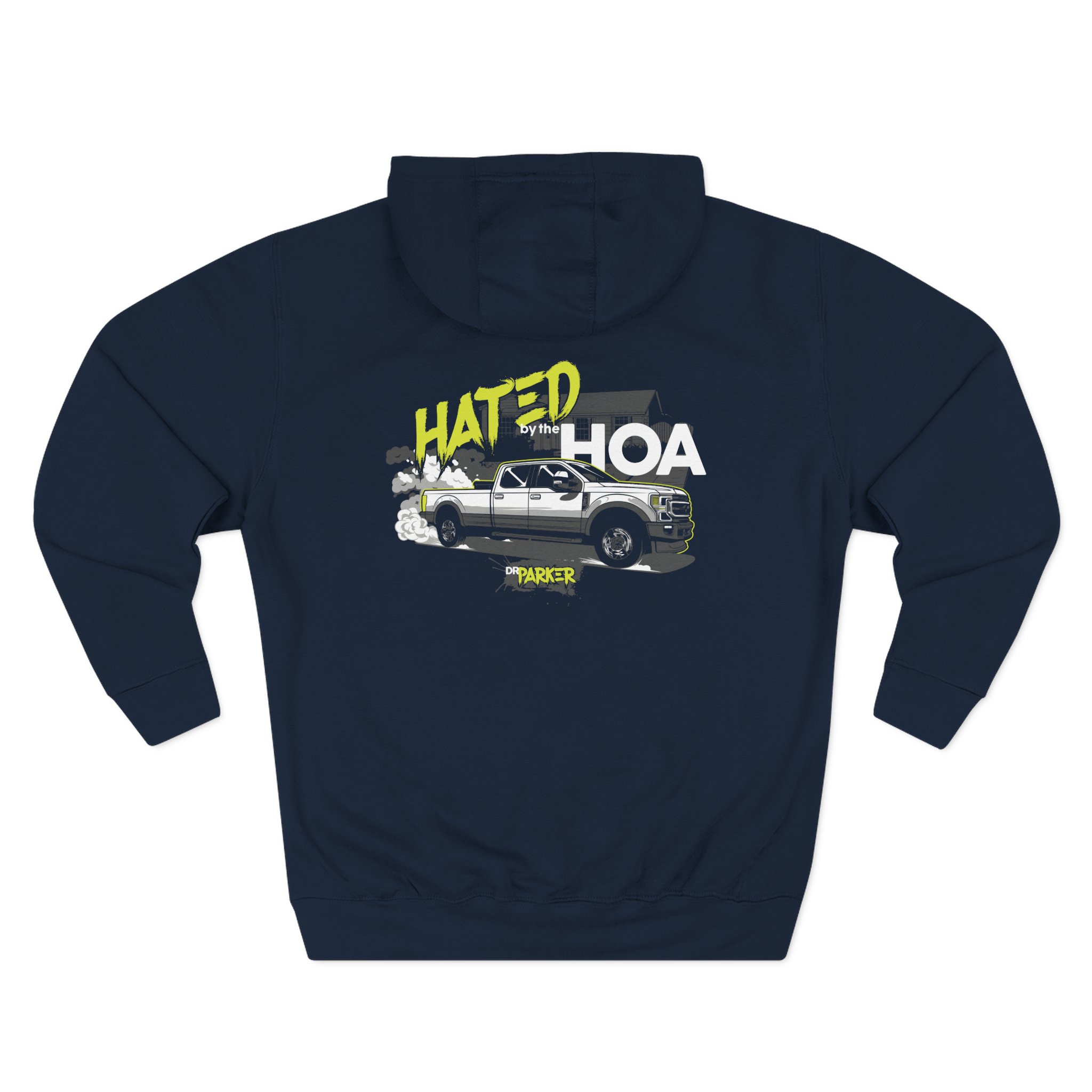 Cleetus Mcfarland Dr. Parker's Hoa Three-Panel Fleece Hoodie