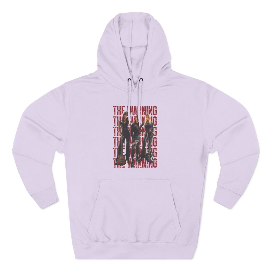 The Warning Stacked Three-Panel Fleece Hoodie