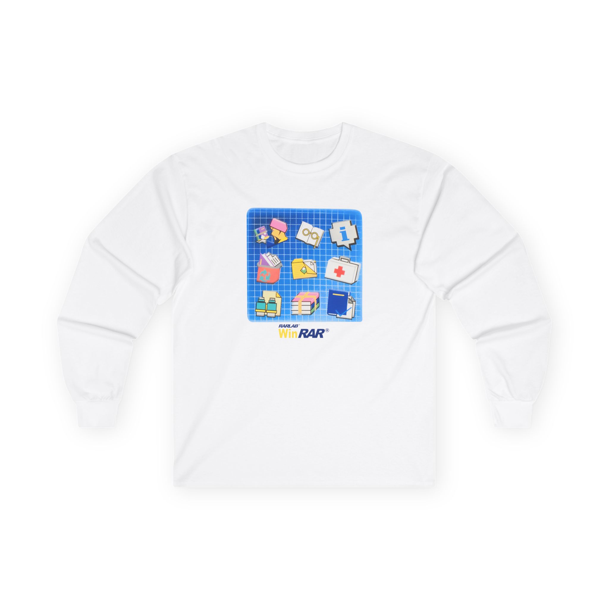 Winrar Software Update Unisex Ultra Cotton Long Sleeve Tee