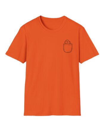Among Us  Mini Crewmate Pocket Unisex Softstyle T-Shirt
