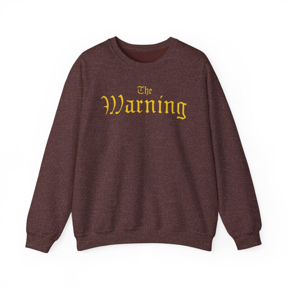 The Warning Gold TW Logo Unisex Heavy Blend™ Crewneck Sweatshirt