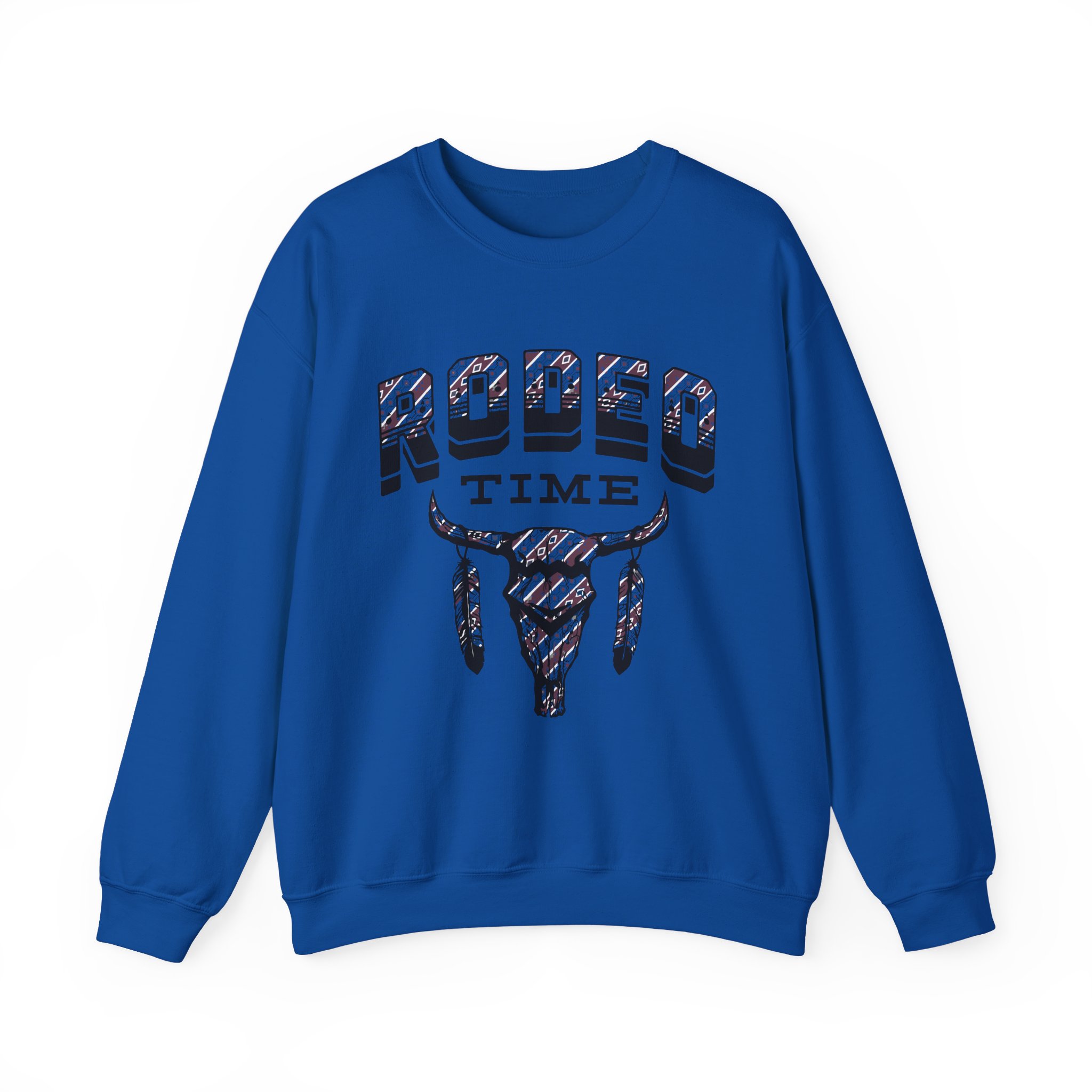 Dale Brisby Tribal Rodeo Time Unisex Heavy Blendâ„¢ Crewneck Sweatshirt