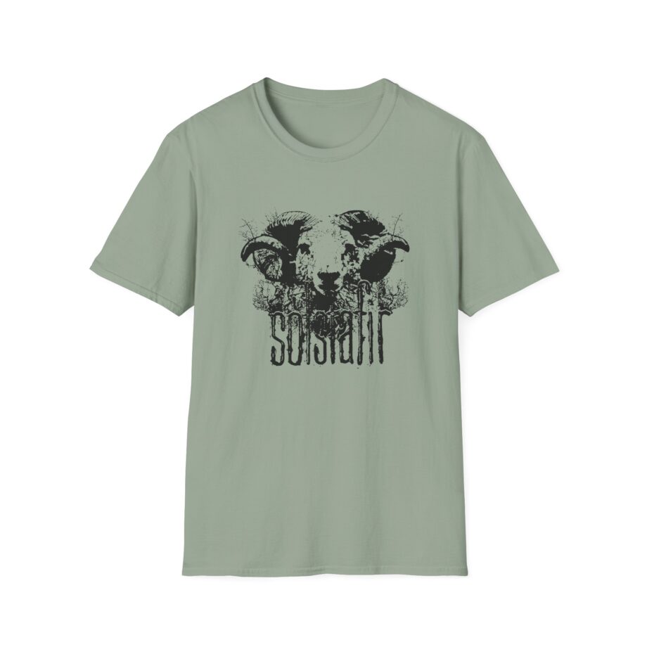 Solstafir Ram Olive Unisex Softstyle T-Shirt