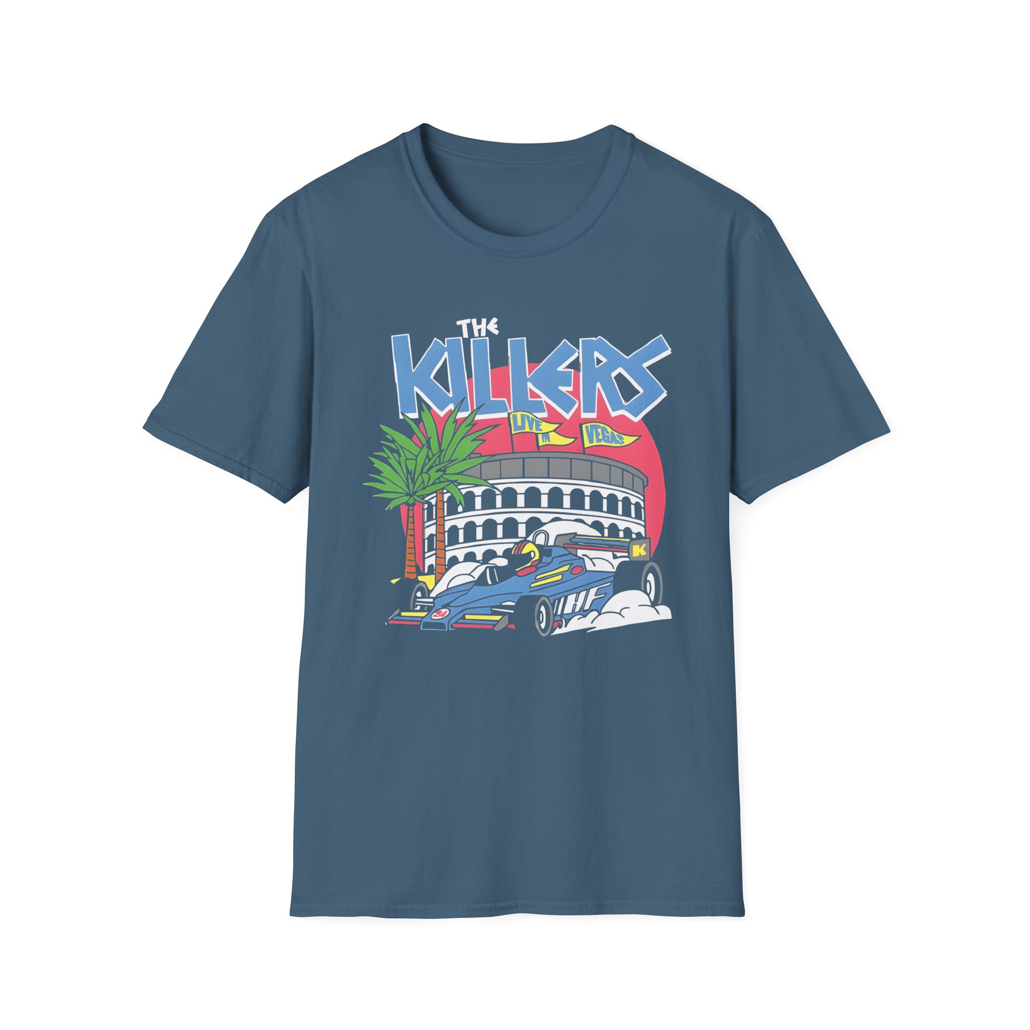 TK Hot Fuss Race Car Unisex Softstyle T-Shirt