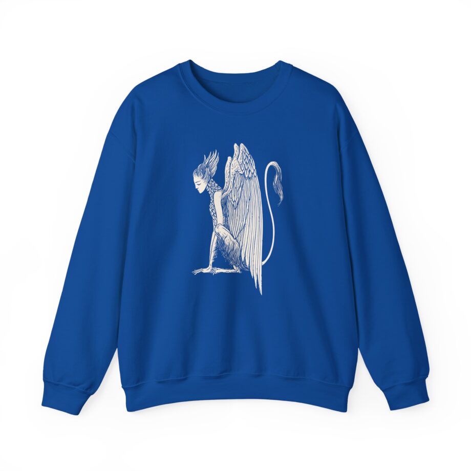 Alcest Spiritual Instinct Back Logo Unisex Heavy Blend™ Crewneck Sweatshirt