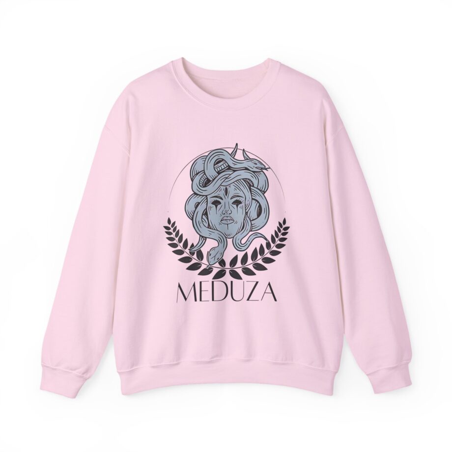 Meduza Head Fleece Unisex Heavy Blend™ Crewneck Sweatshirt