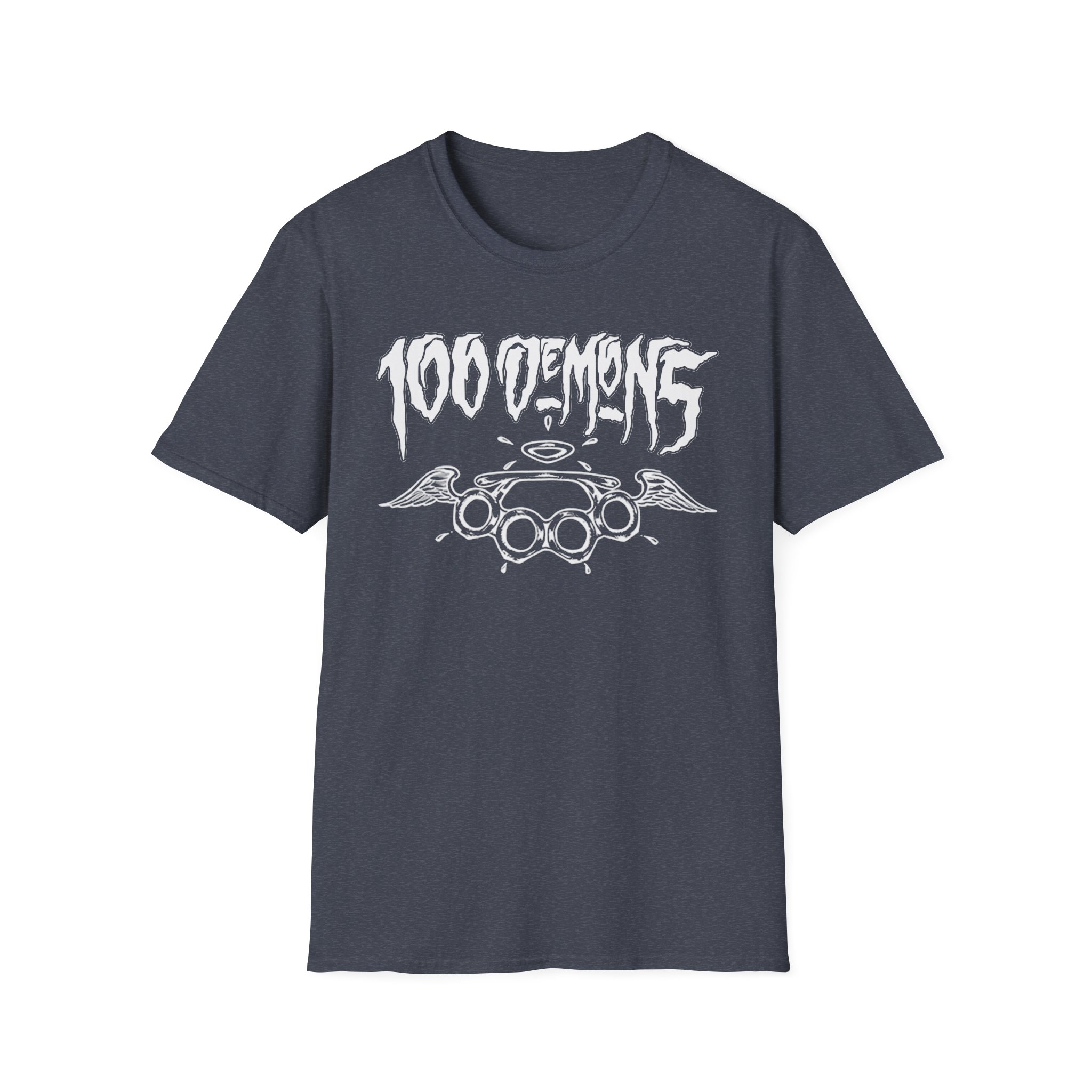 100 Demons Spade Sickle Unisex Softstyle T-Shirt