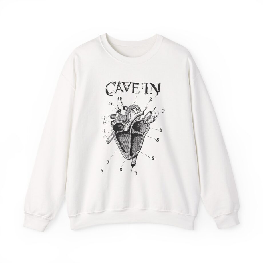 Cave in Classic Heart Unisex Heavy Blend™ Crewneck Sweatshirt