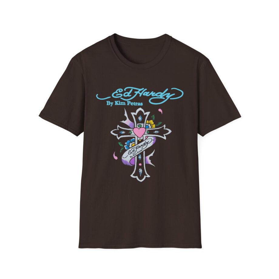 Kim Petras Cross Cut Off Unisex Softstyle T-Shirt