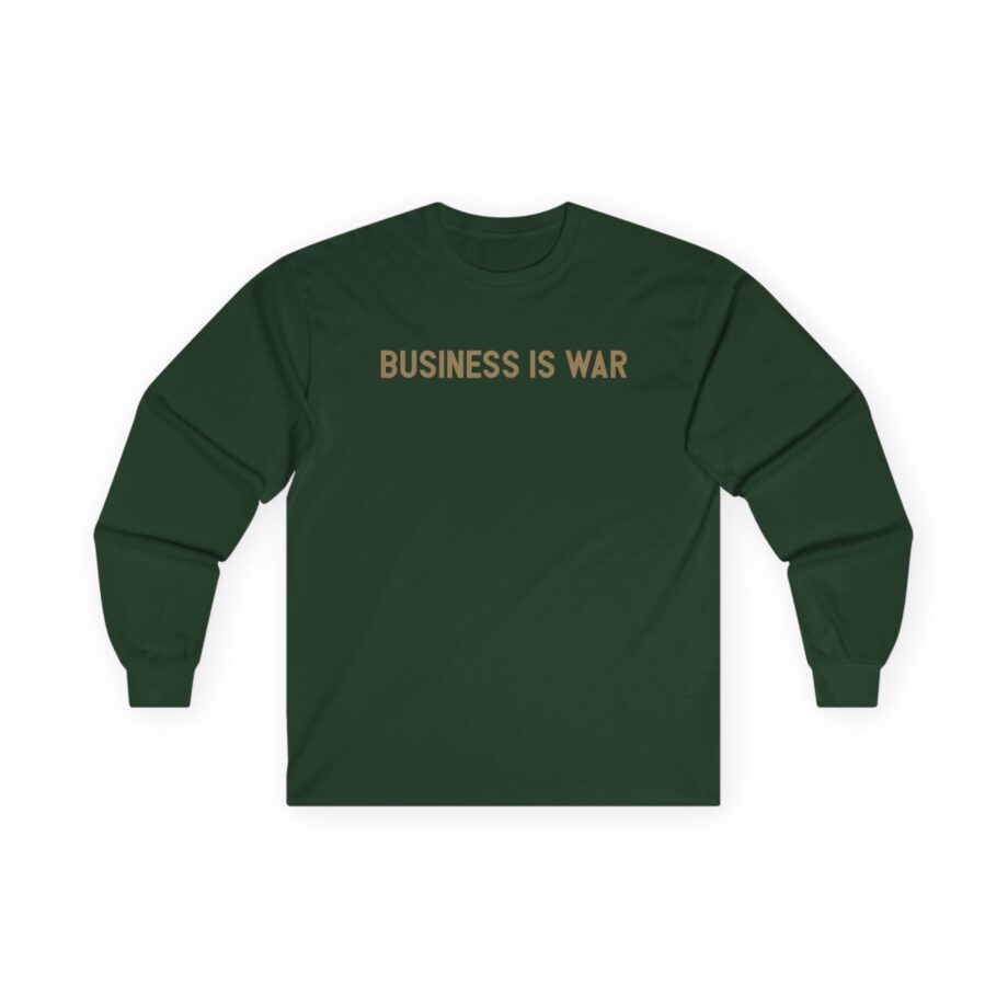 Valuetainment Business is War Unisex Ultra Cotton Long Sleeve Tee