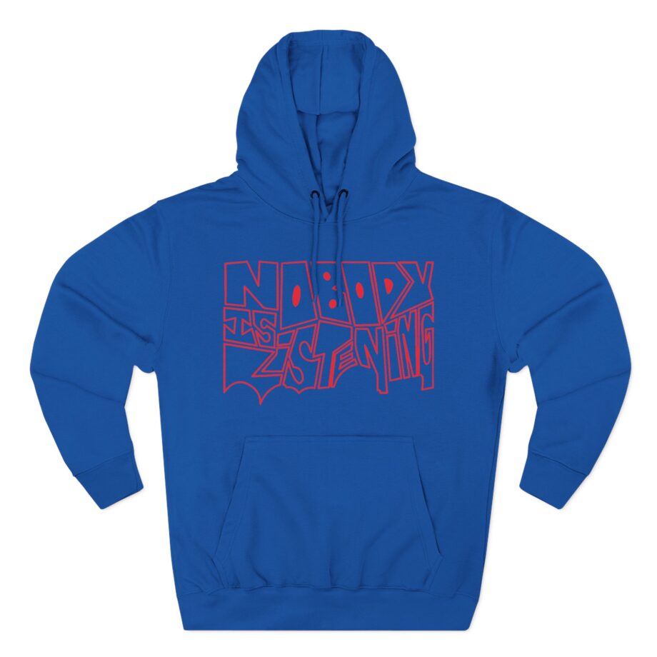 Zayn Malik  Nobody is Listening Three-Panel Fleece Hoodie