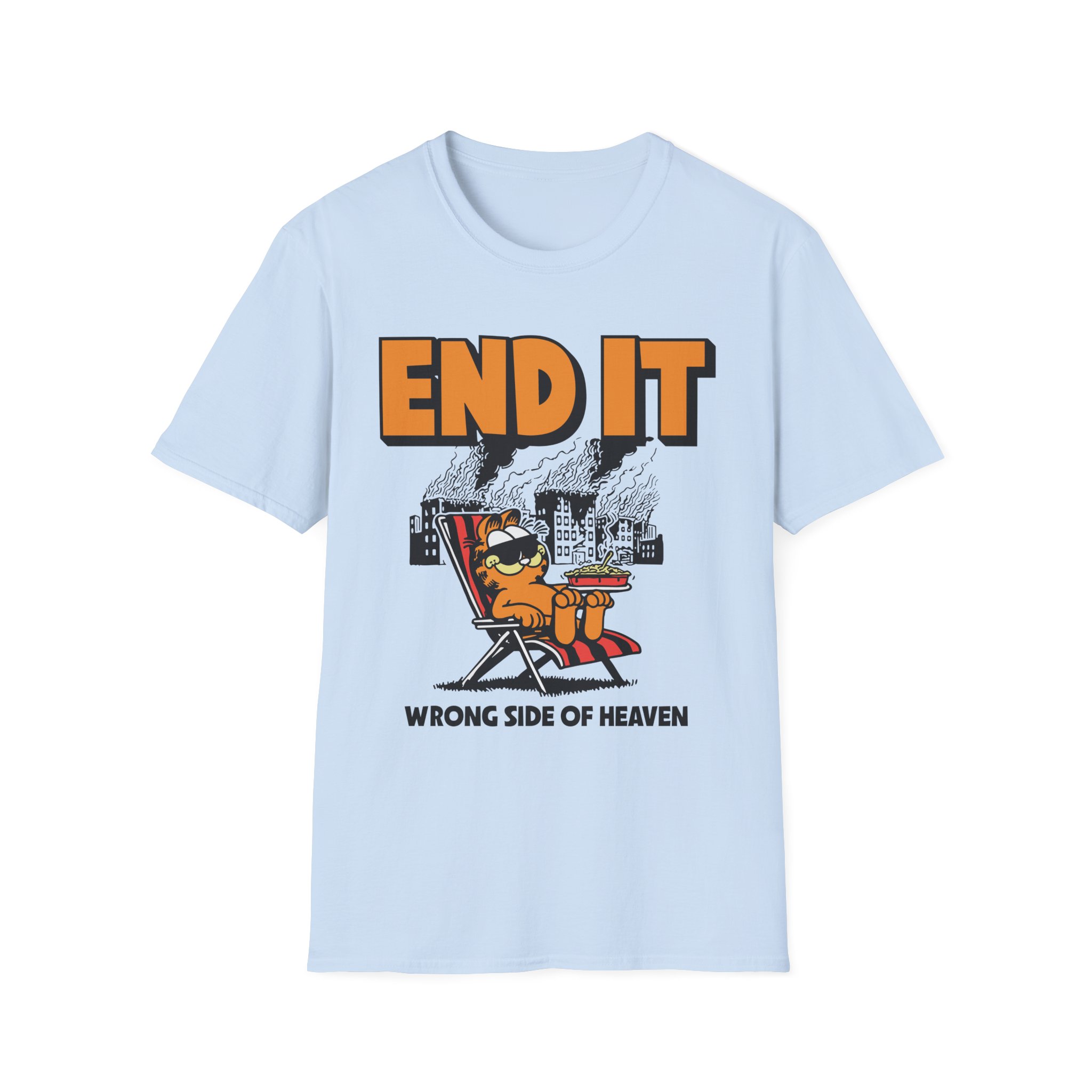 End It Garfield Unisex Softstyle T-Shirt