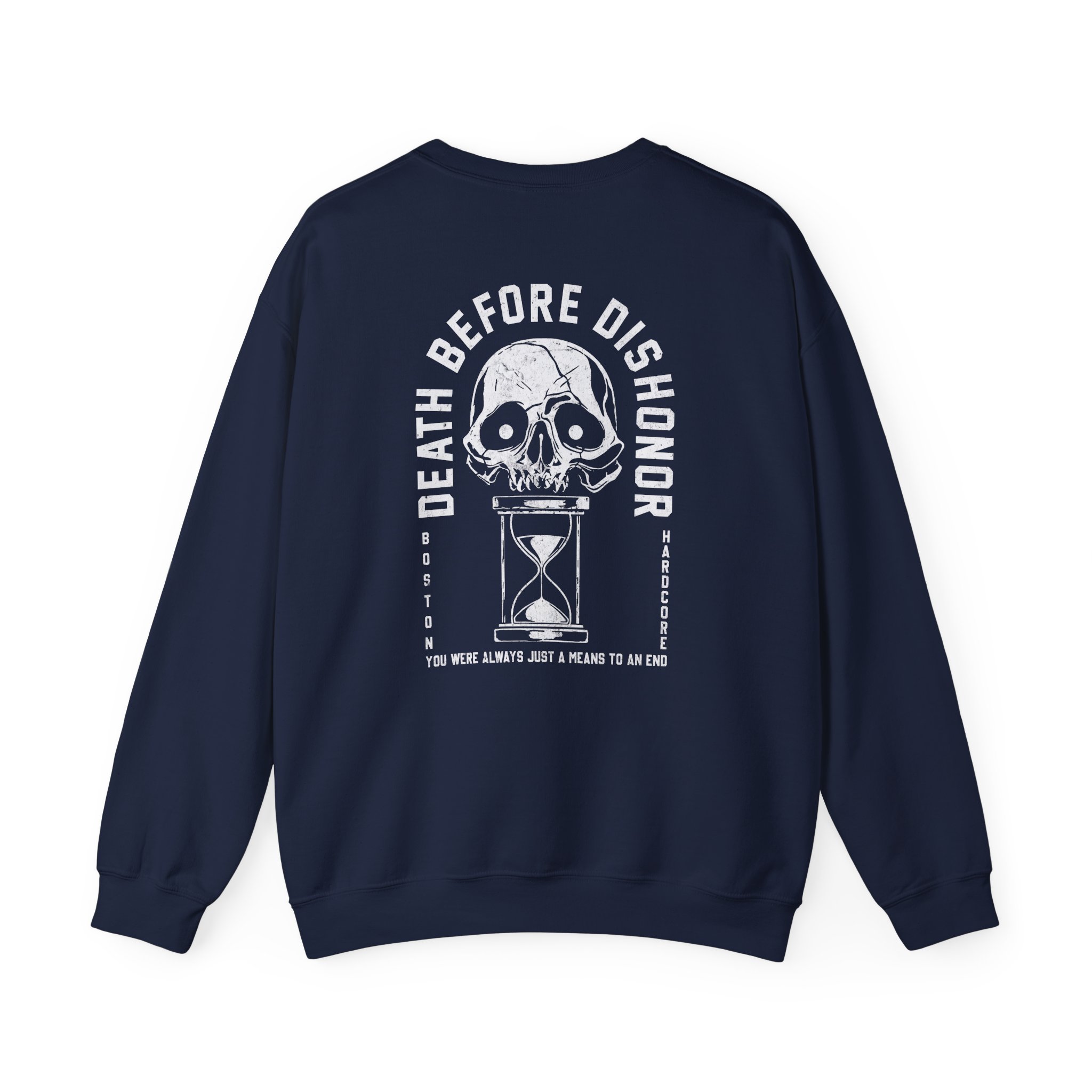 Death Before Dishonor Hourglass Unisex Heavy Blendâ„¢ Crewneck Sweatshirt