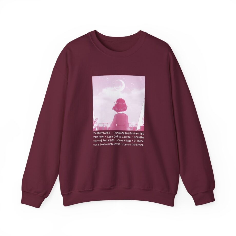 Lilypichu Dreamy Night Unisex Heavy Blend™ Crewneck Sweatshirt