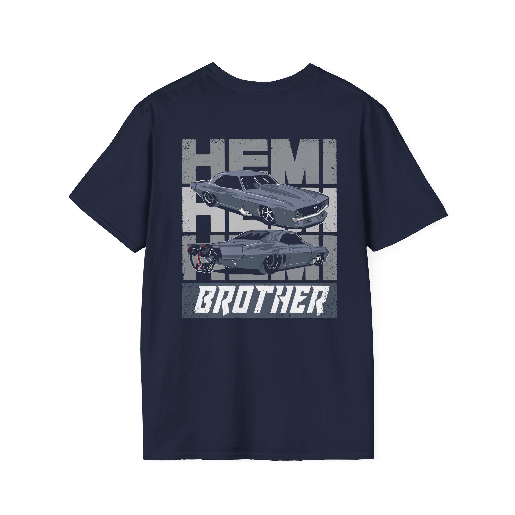 Cleetus Mcfarland Hemi Brother Eagle Unisex Softstyle T-Shirt
