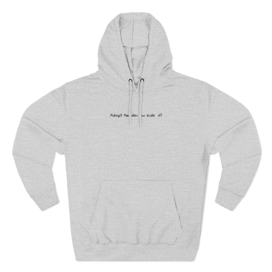 A Tribe Called Quest Midnight Marauders Tour Guide Three-Panel Fleece Hoodie
