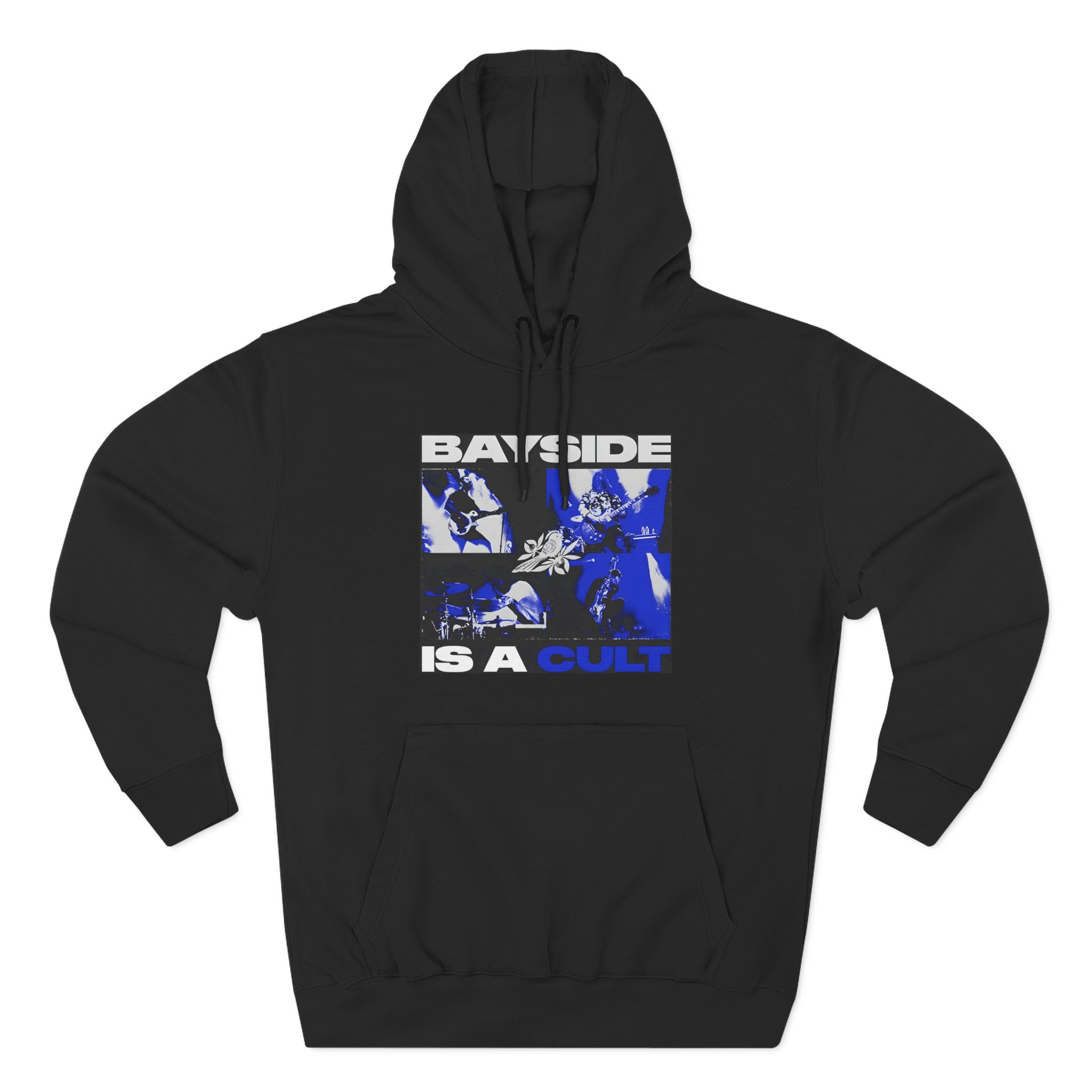 Bayside Long Live Three-Panel Fleece Hoodie