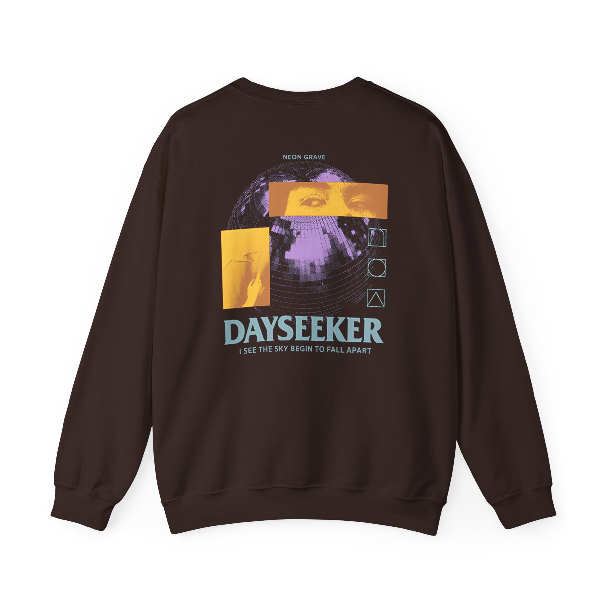 Dayseeker Neon Grave Unisex Heavy Blend Crewneck Sweatshirt