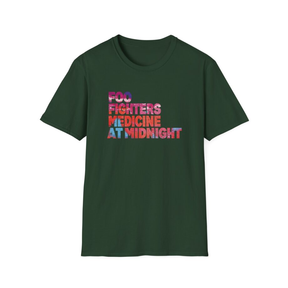 Foo Fighters Stacked Album Unisex Softstyle T-Shirt