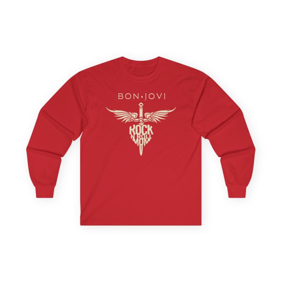 Bon Jovi Rock N' Roll Mom Unisex Ultra Cotton Long Sleeve Tee