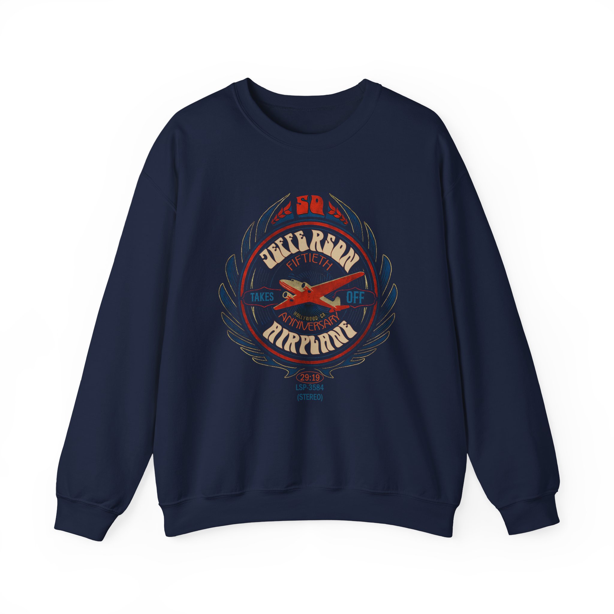 Jefferson Airplane Unisex Heavy Blendâ„¢ Crewneck Sweatshirt