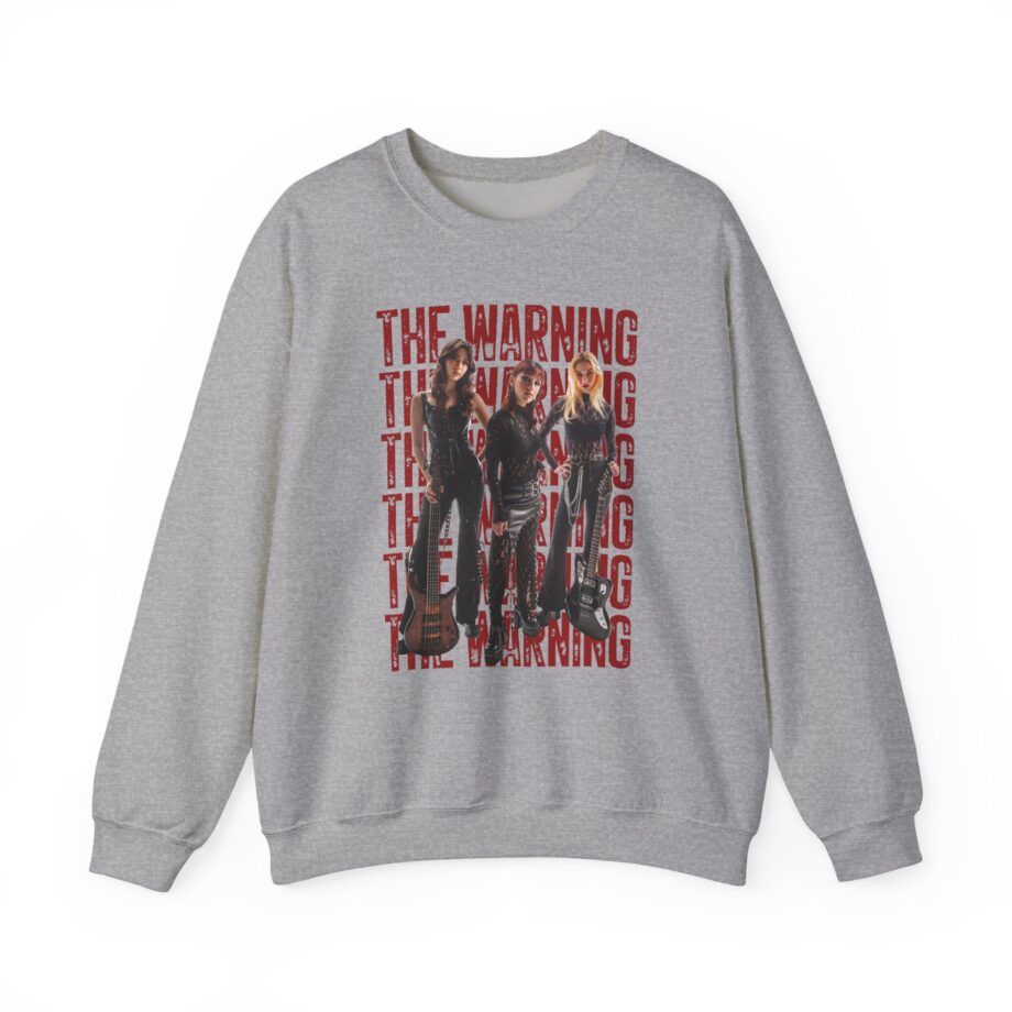 The Warning Stacked Unisex Heavy Blend™ Crewneck Sweatshirt