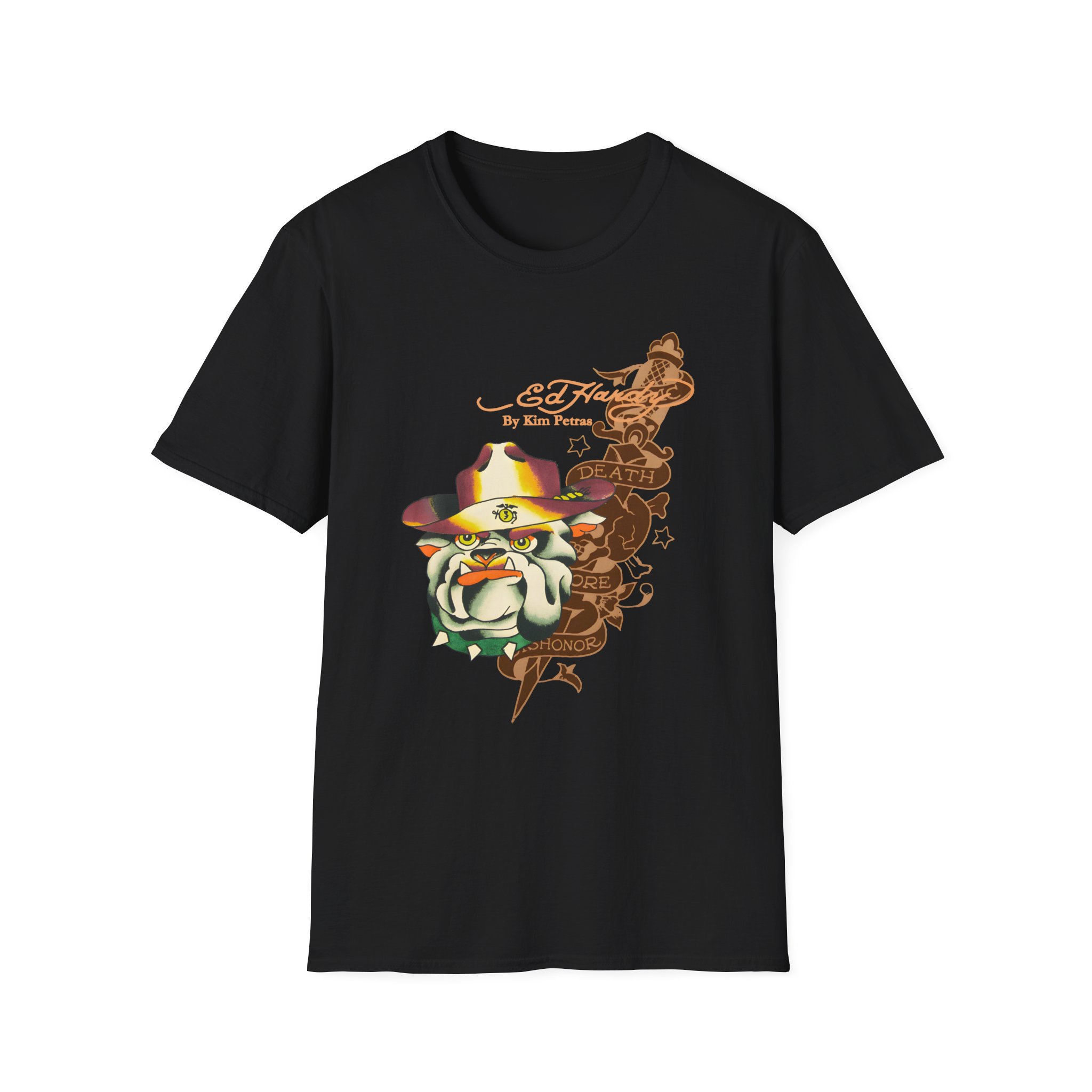 Kim Petras Bulldog Boxy Unisex Softstyle T-Shirt