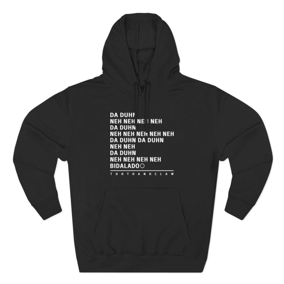 Animals as Leaders Tooth and Claw Lyric Three-Panel Fleece Hoodie