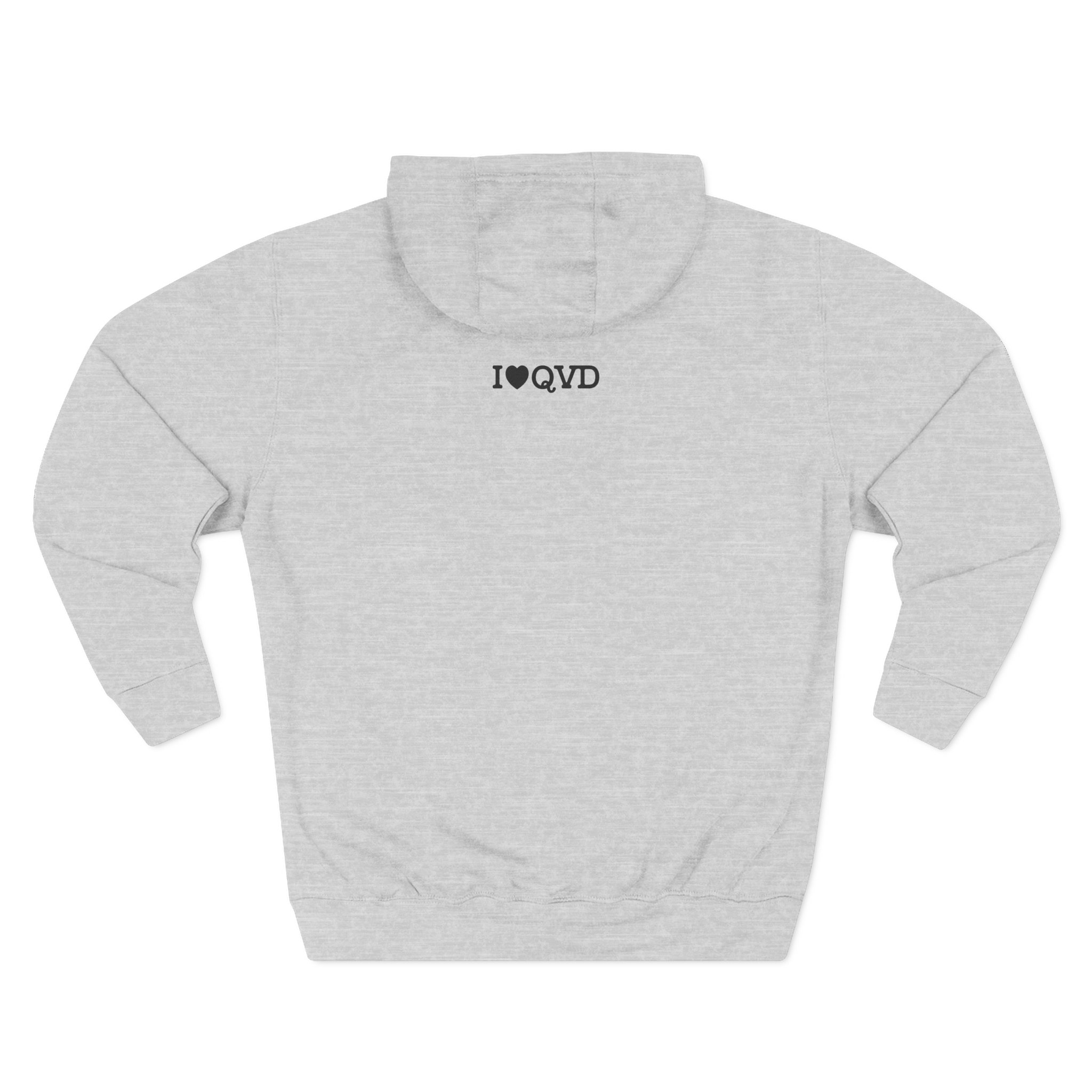 Quevedo I Love Bn Three-Panel Fleece Hoodie