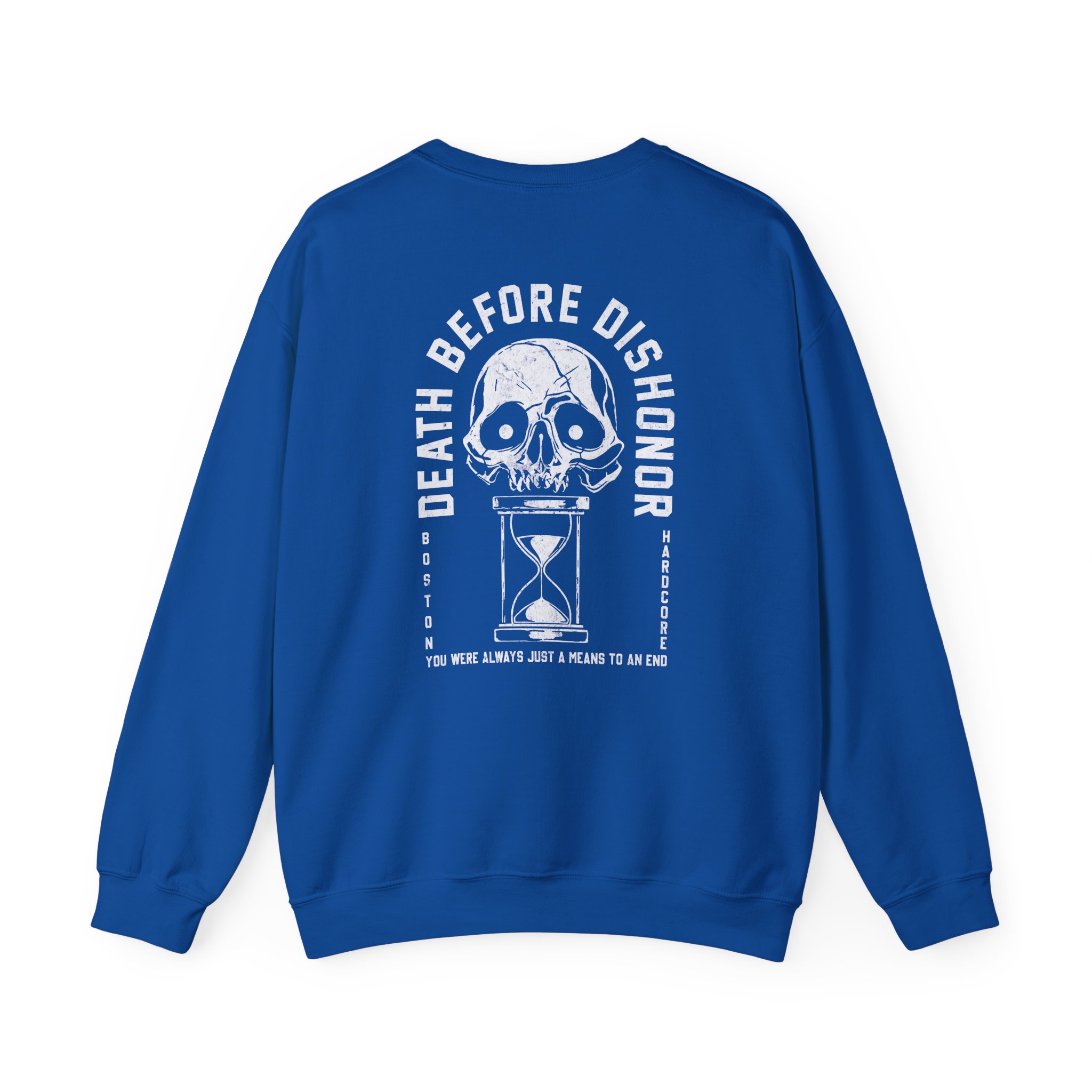 Death Before Dishonor Hourglass Unisex Heavy Blendâ„¢ Crewneck Sweatshirt