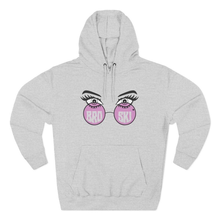 Broski Report Three-Panel Fleece Hoodie