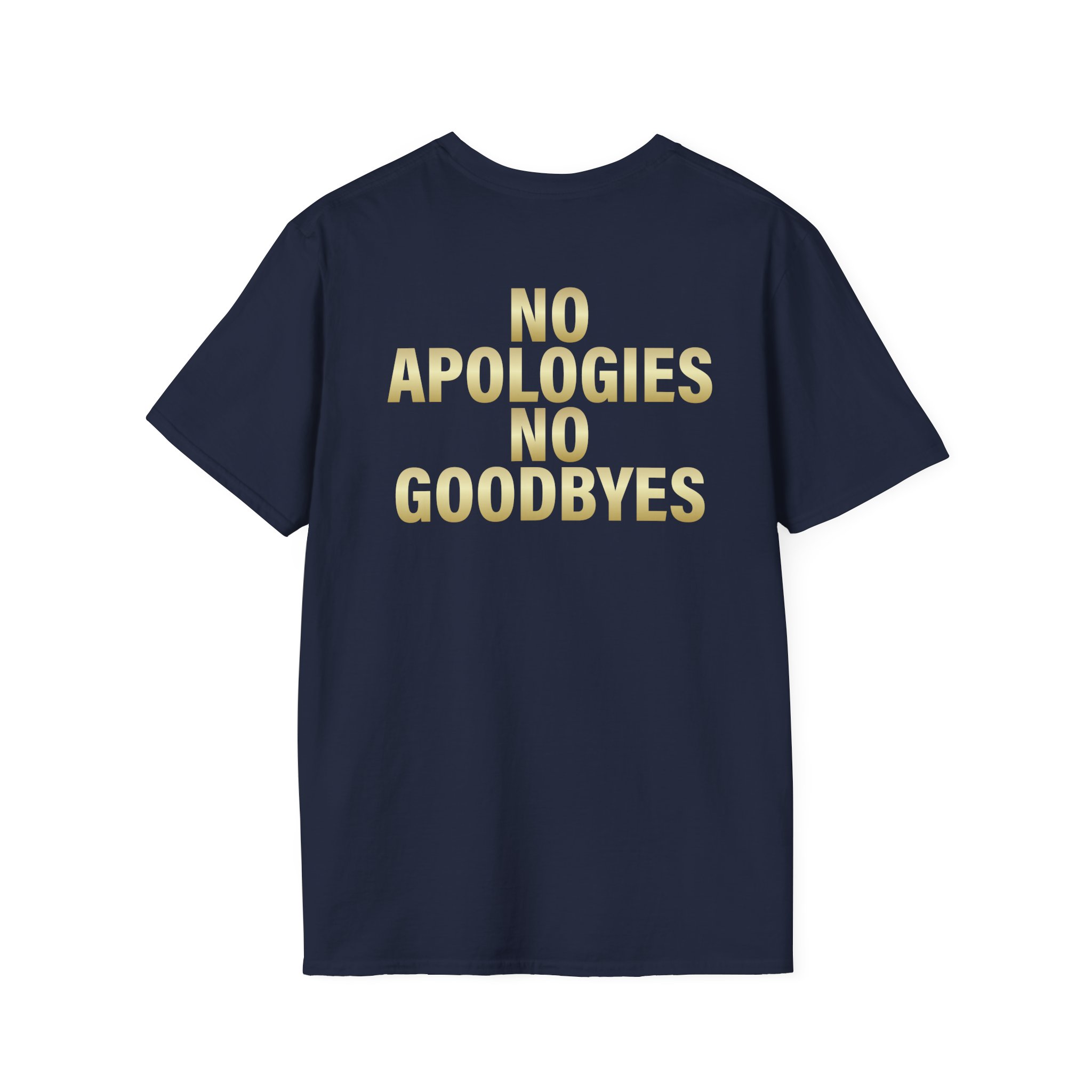 Spite No Apologies Foil Unisex Softstyle T-Shirt