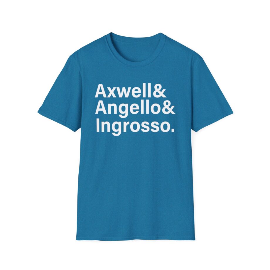 Axwell  Angello Ingrosso Unisex Softstyle T-Shirt