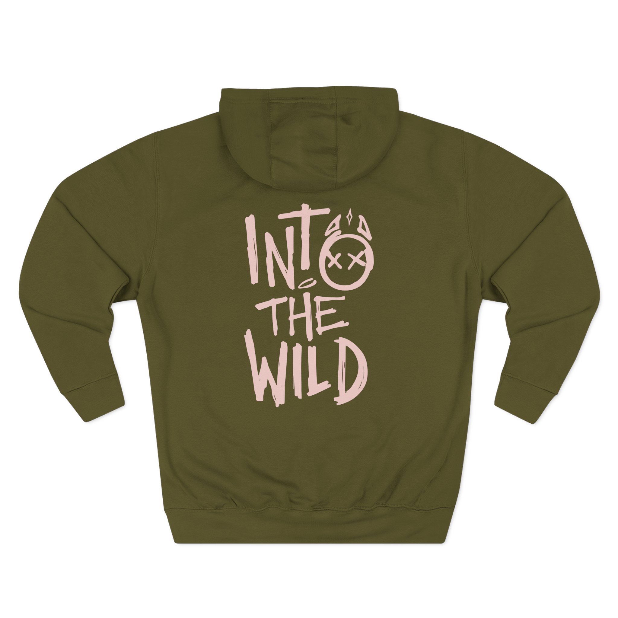 Dabin Three-Panel Fleece Hoodie