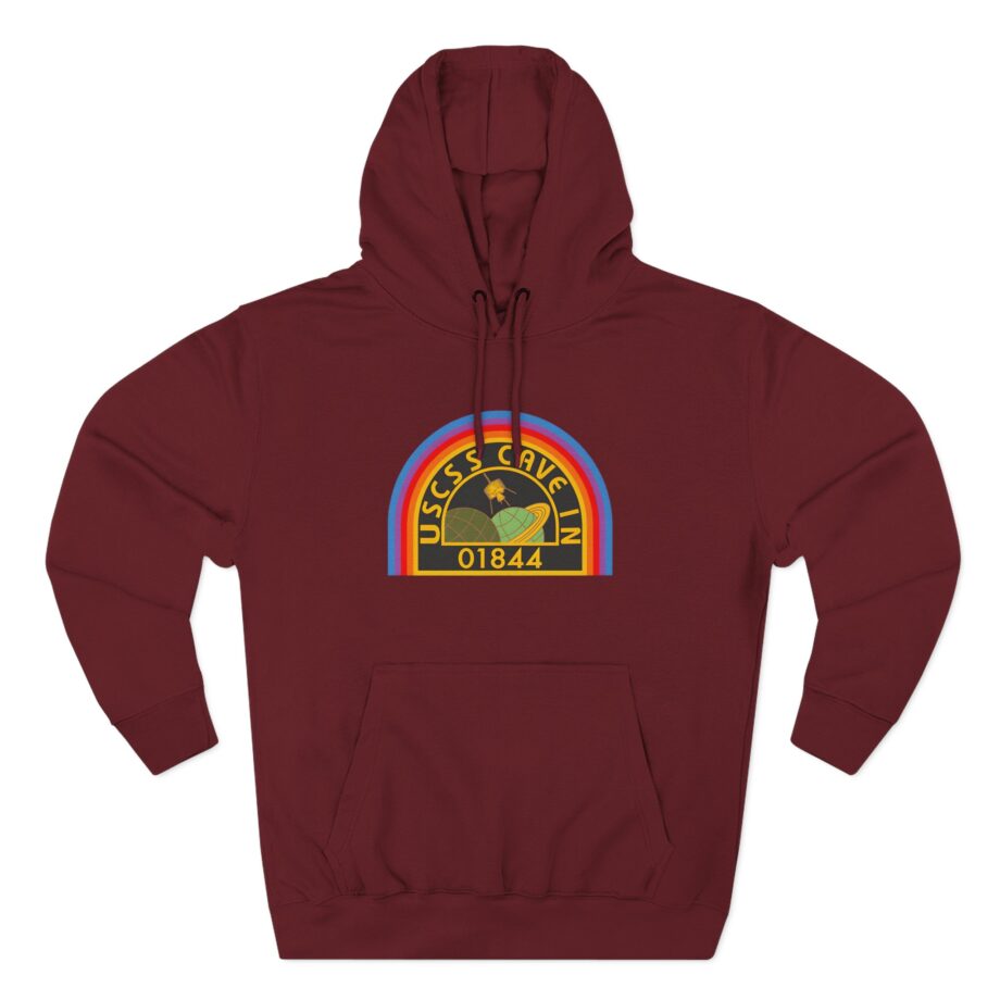 Cave in Uscss Cave in Three-Panel Fleece Hoodie