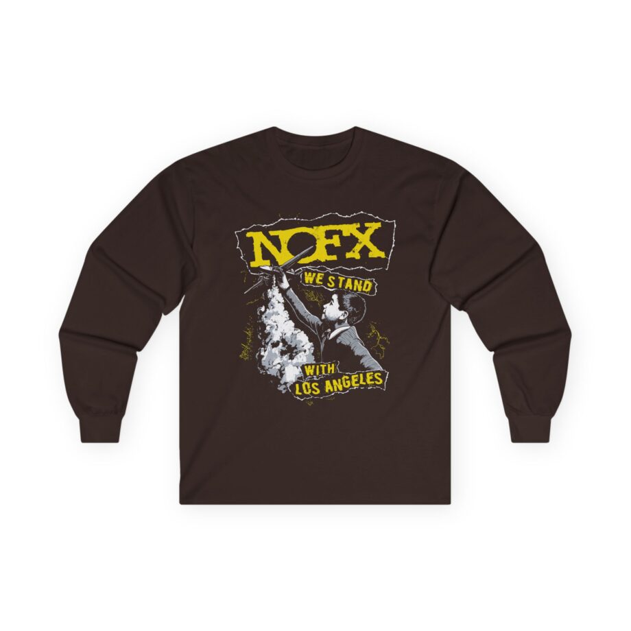 Nofx Fire Relief Unisex Ultra Cotton Long Sleeve Tee