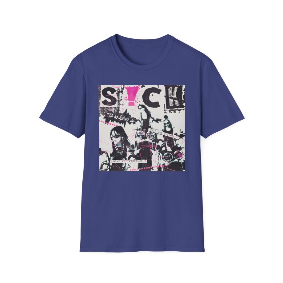 The Warning Black S!ck Unisex Softstyle T-Shirt