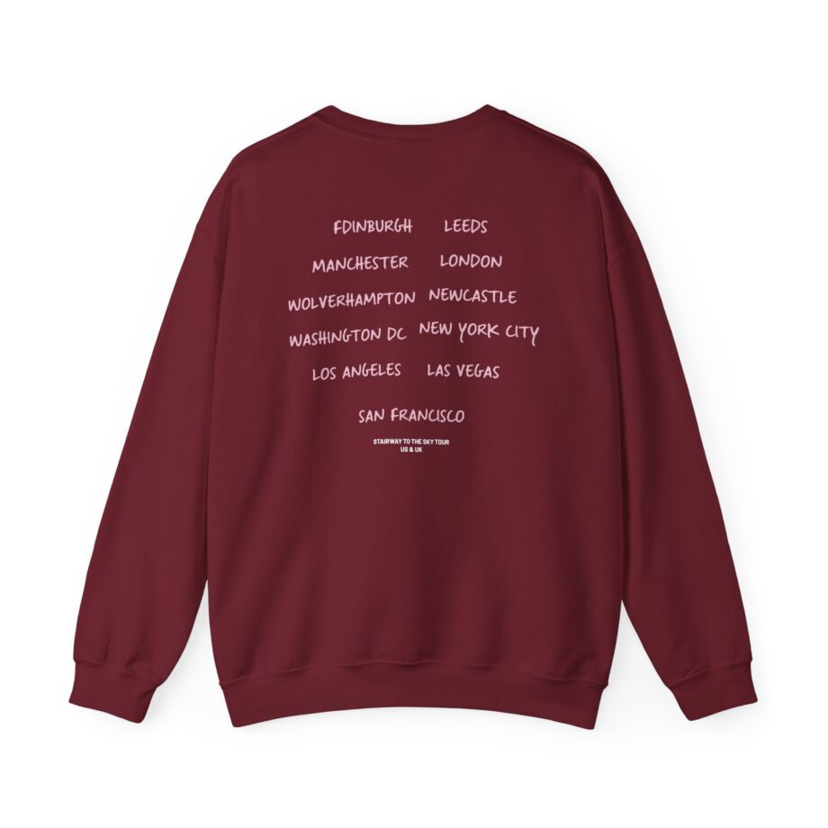 Zayn Malik Antenna Itin Faded Unisex Heavy Blend™ Crewneck Sweatshirt