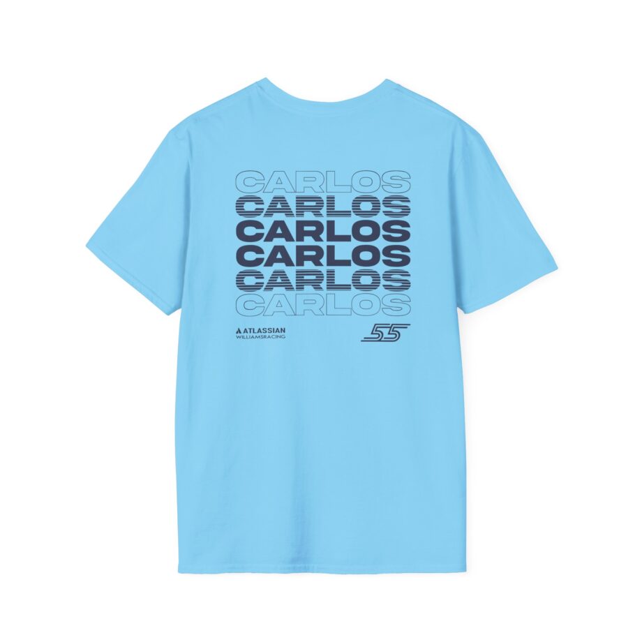 Carlos Sainz Atlassian Williams Racing Unisex Softstyle T-Shirt