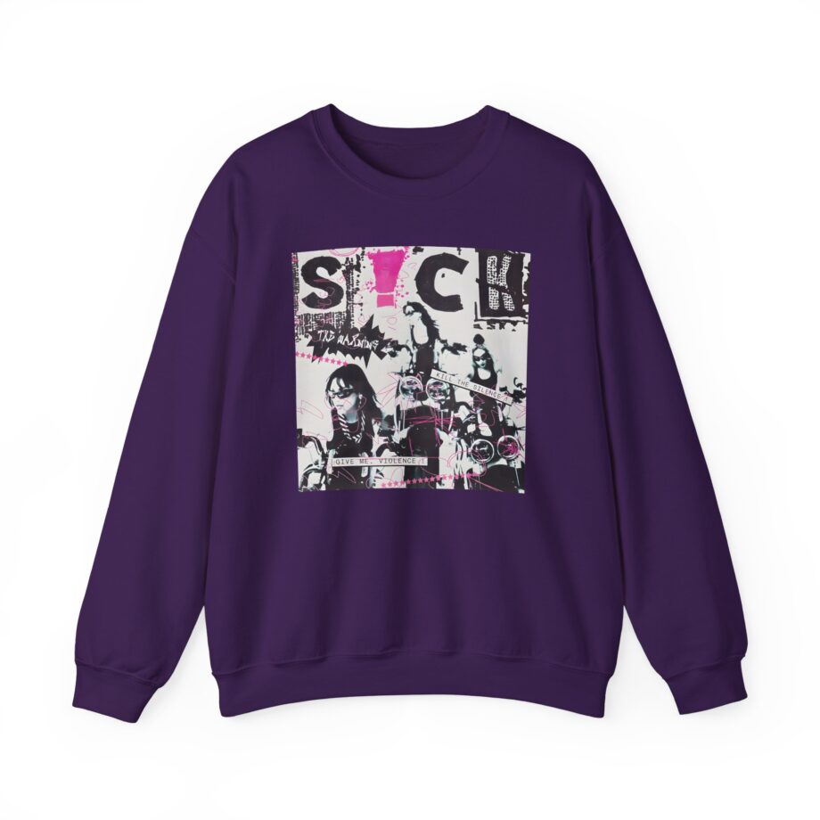 The Warning Black S!ck Unisex Heavy Blend™ Crewneck Sweatshirt