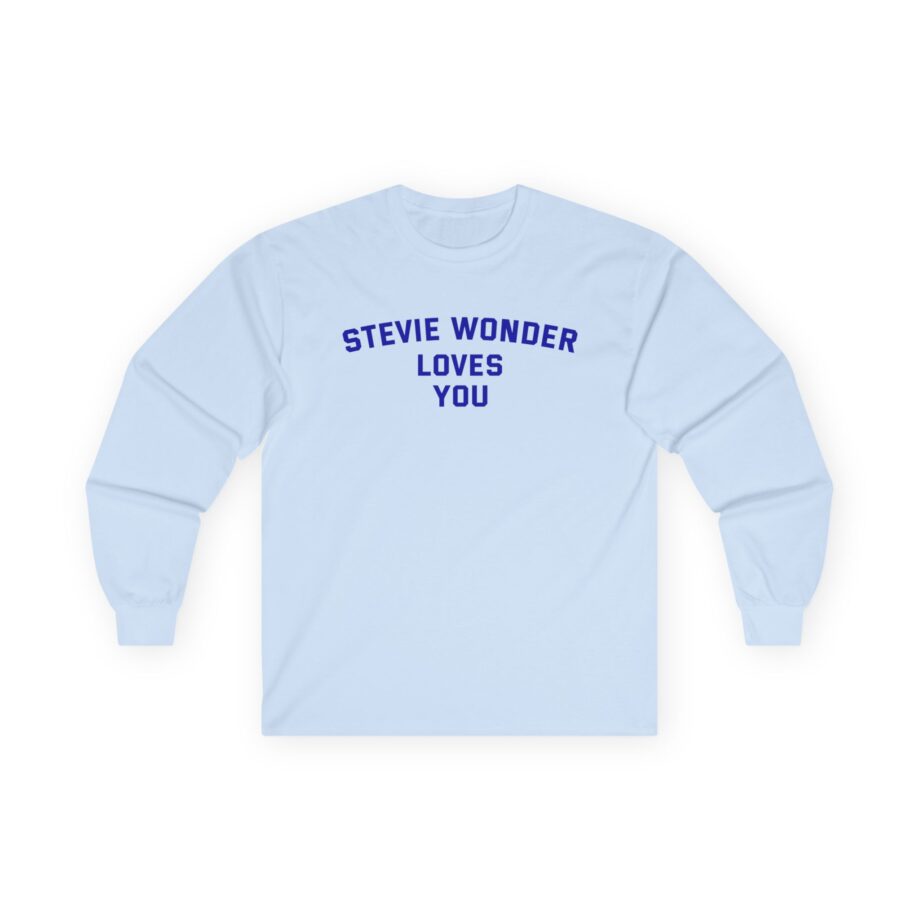 Stevie Wonder Loves You Unisex Ultra Cotton Long Sleeve Tee