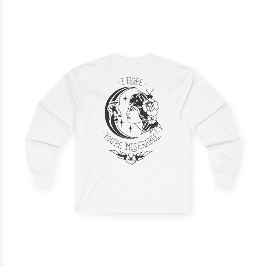 Moose Blood Traditional Tattoo Desig Unisex Ultra Cotton Long Sleeve Tee