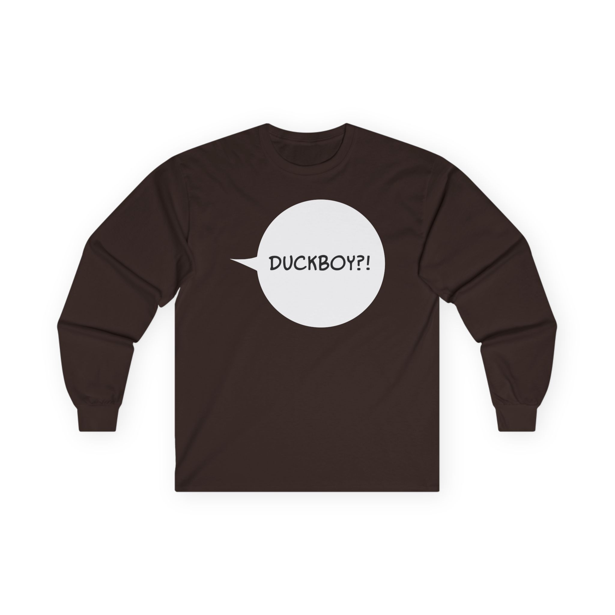 Duckboy Unisex Ultra Cotton Long Sleeve Tee