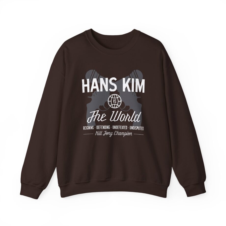 Kill Tony Hans Kim vs. The World Unisex Heavy Blend™ Crewneck Sweatshirt