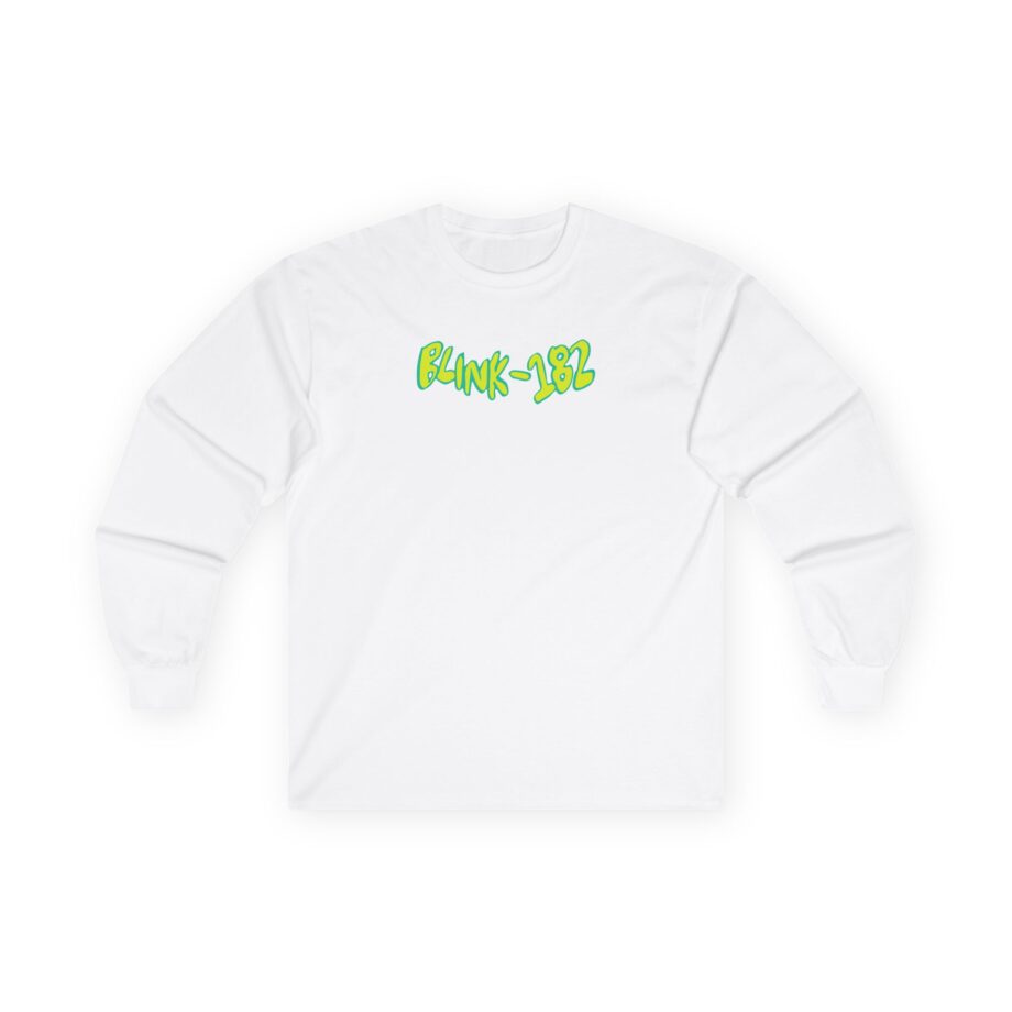 Blink 182 One More Time Smiley Sketch Unisex Ultra Cotton Long Sleeve Tee