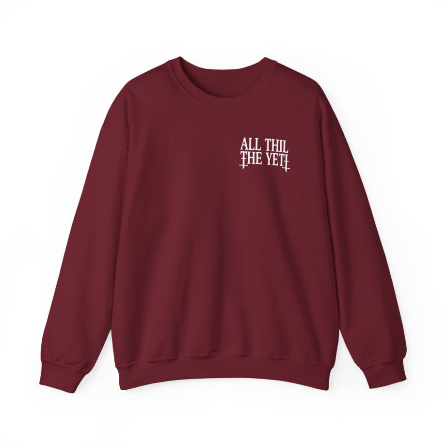 All Hail the Yeti Logo Unisex Heavy Blend™ Crewneck Sweatshirt